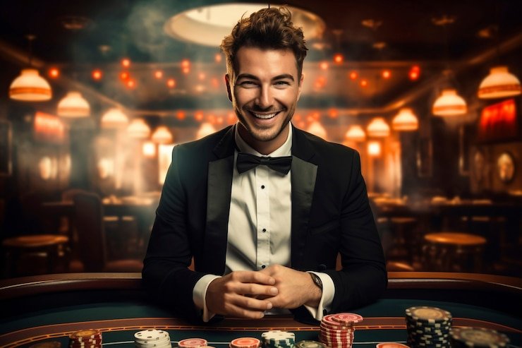 Antarmuka aplikasi mobile sempurna slot menampilkan permainan slot dan opsi deposit
